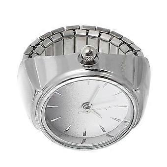 Elastic Finger Ring Watch Quartz Finger Watch Mode Finger Watch Festival Cadeau