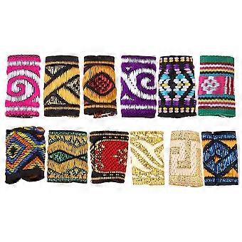 12pcs Dreadlocks Hair Cuffs Braid Hair Ropes Decorative Hair Rings   Hair Accessory Hair Decoration Tube (Mixed Style)