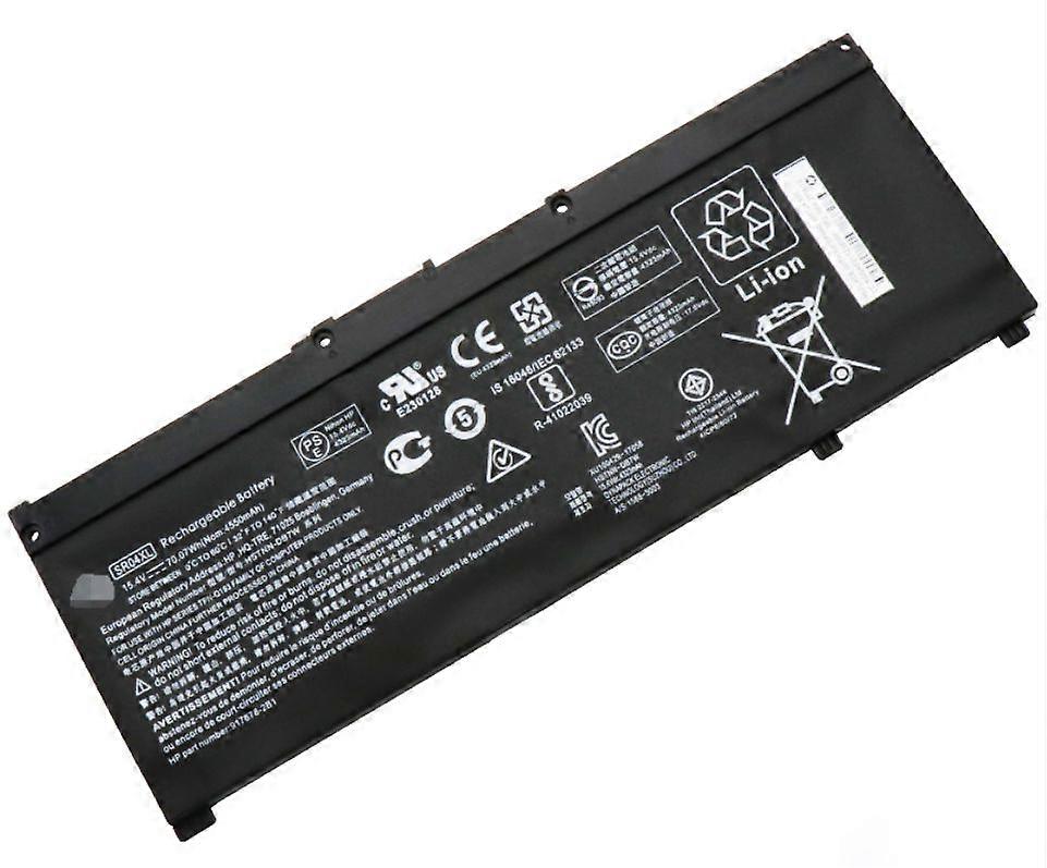 Notebooks, 4550 mAh capaciteit