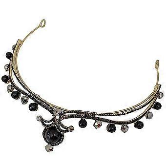 Strassbesetzte Brautkrone, Hochzeitstiara, Haarschmuck für Damen