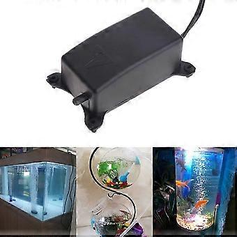2W Mini Fish Tank Increasing Oxygen Pump Anti Slip AC 220V-240V Ultra Silent Oxygen Pump Aquarium Air Pump