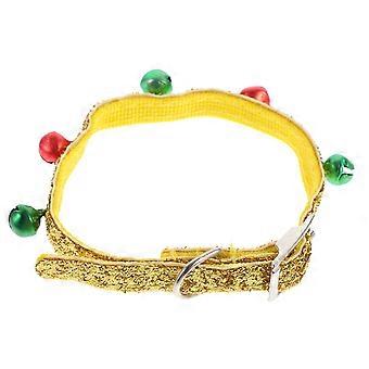 Pet Dog Collar Adjustable Collar with Colorful Bells