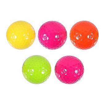 Zestaw gumowych piłek treningowych High Golf Rainbow Balls dla początkujących, 5 szt.