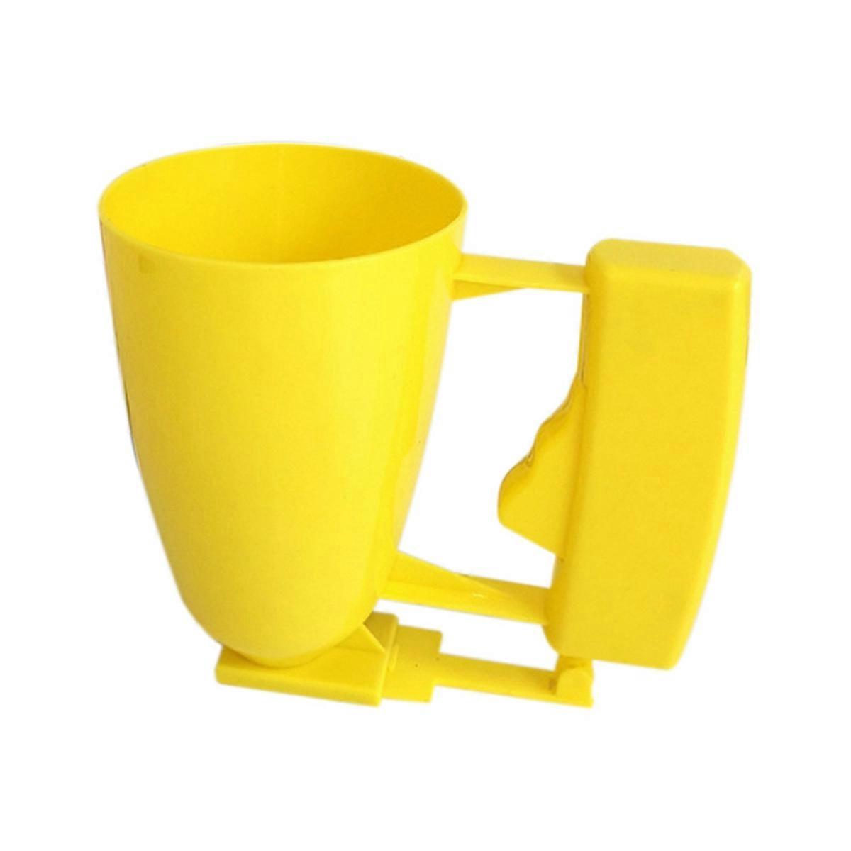 Middle Eastern Meatball Maker Handheld Batter Dispenser Yellow