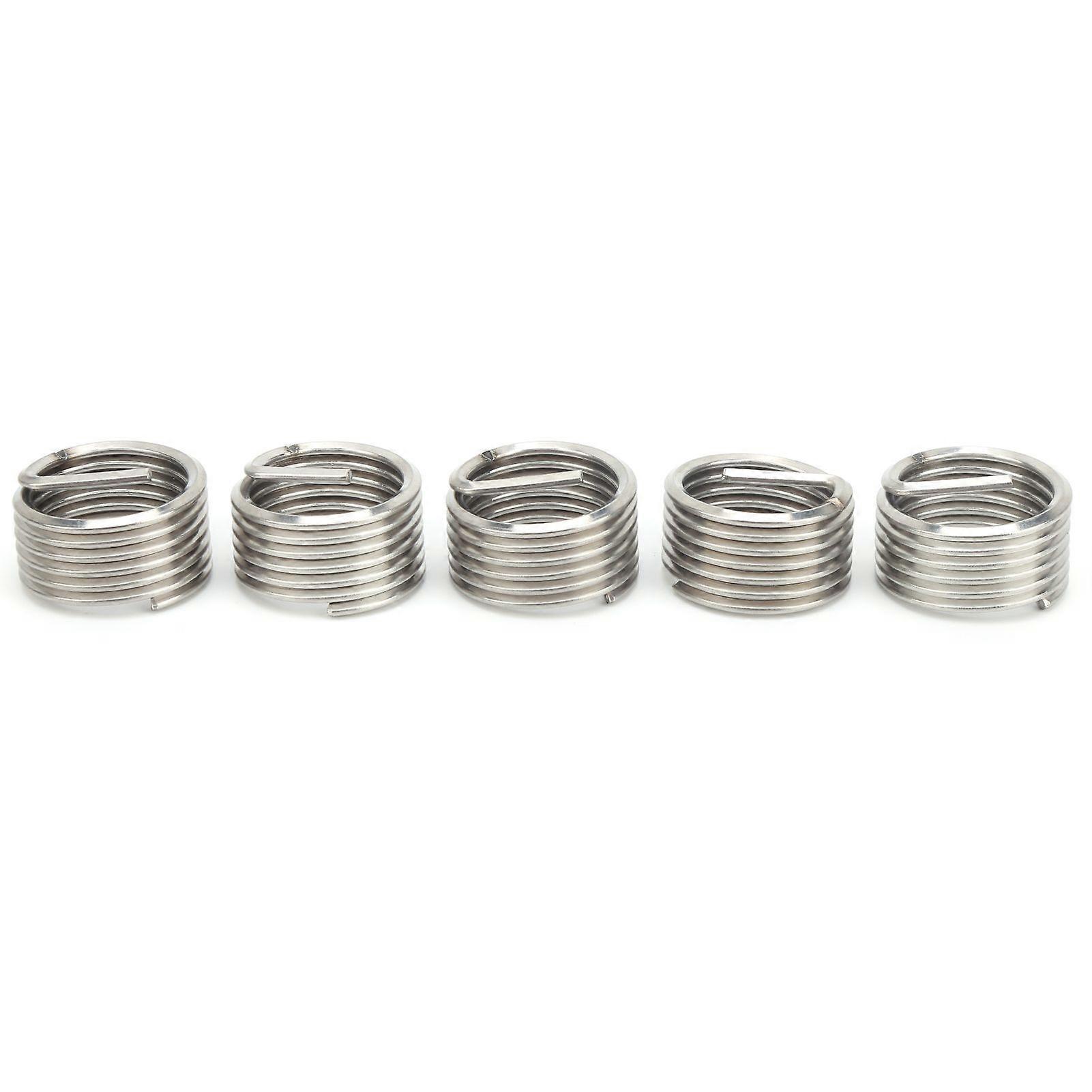 5Pcs Wire Thread Insert Threaded Bushing Socket Screw Hole Repair Protection Tool M22x2.5x1D