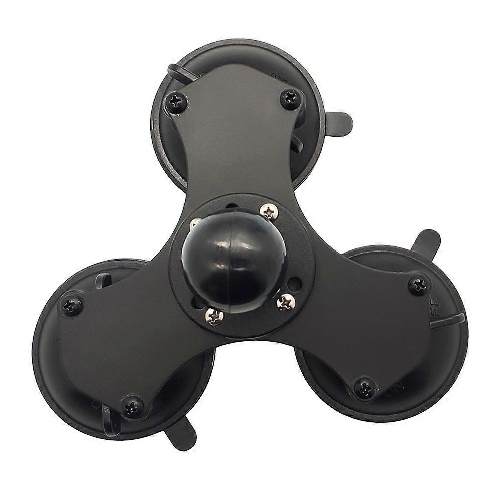 Windshield Triple Suction Cup Mount Adjustable Twist-Lock Suction Cup Base