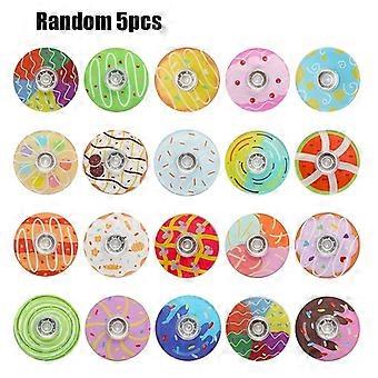 Mini-Fidget-Spinner, Kunststoffgehäuse mit leichtgängigem Metalllager, bunte Cartoon-Motive, ideal als Partygeschenk für Kinder und Jugendliche zum Stressabbau.