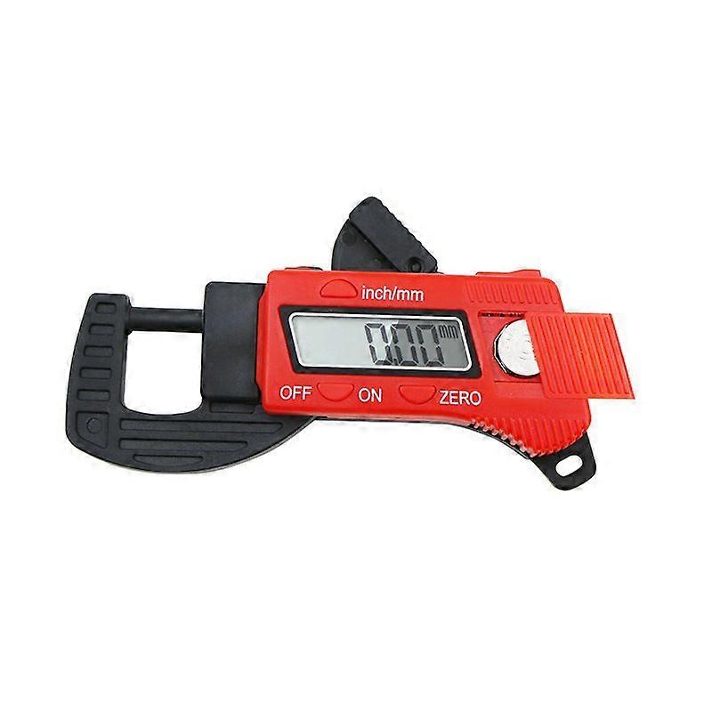 Electronic Digital Plastic Tape Measure Red