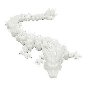 Glow in The Dark Articulated Dragon Model Toy with Movable Joints for Display