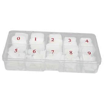 1500pcs Short Almond Shape Fake Nails for Women, Glossy Natural Finish Press On Nail Tips Bulk