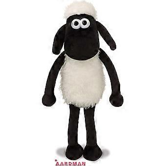 Plysjlegetj Shaun Fret Sort & White for Adults & Kids [MI]