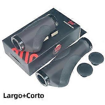 Cómodos puños de manillar de bicicleta de goma TPR para bicicletas de montaña y ciudad, cubierta de barra de ciclismo suave y antideslizante con bloqueo de aluminio