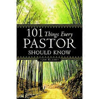 101 Things Every Pastor Should Know - Jim Clark - Paperback - en Book