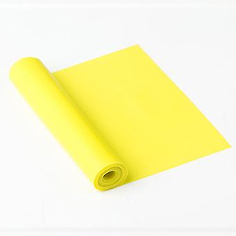 Conjunto de 3 faixas elásticas de látex ecológicas de 200 cm para exercícios de resistência, ioga, barra fixa, alongamento e treinamento.