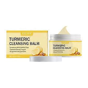 2pcs Ginger Lemon Cleansing Balm, removes face (eye & lip) makeup, gentle, refreshing, non-tight after use