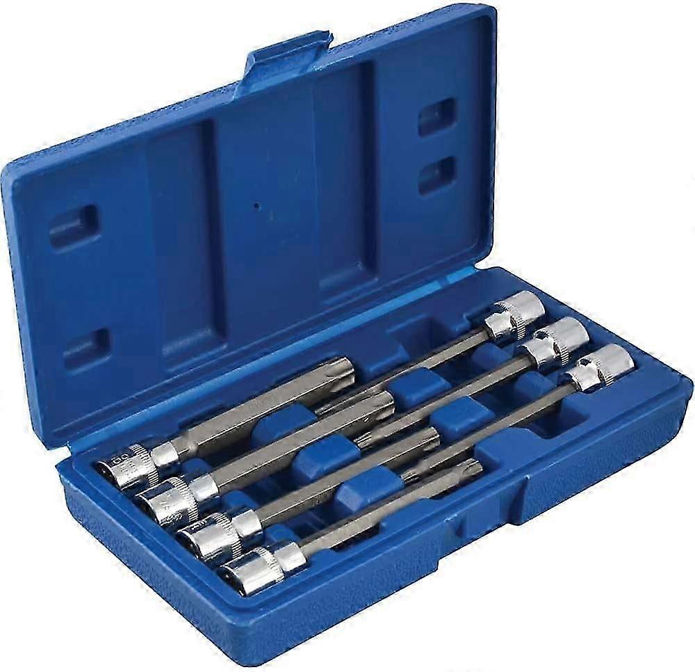 Blue Spot 01514 TORX Socket Set, 7 Pieces, Extra Long