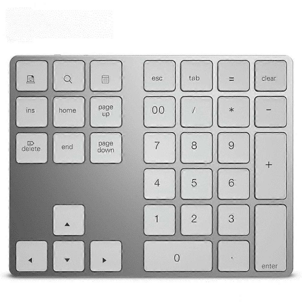 Portable Rechargeable Slim Numeric Keypad for Financial Data Entry