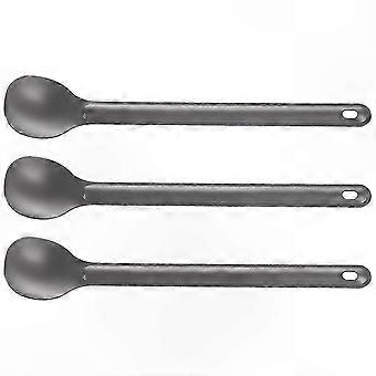 Lightweight Titanium Spoon compatible with Outdoor Dining, 21.5cm Long Handle compatible with Camping and Travel