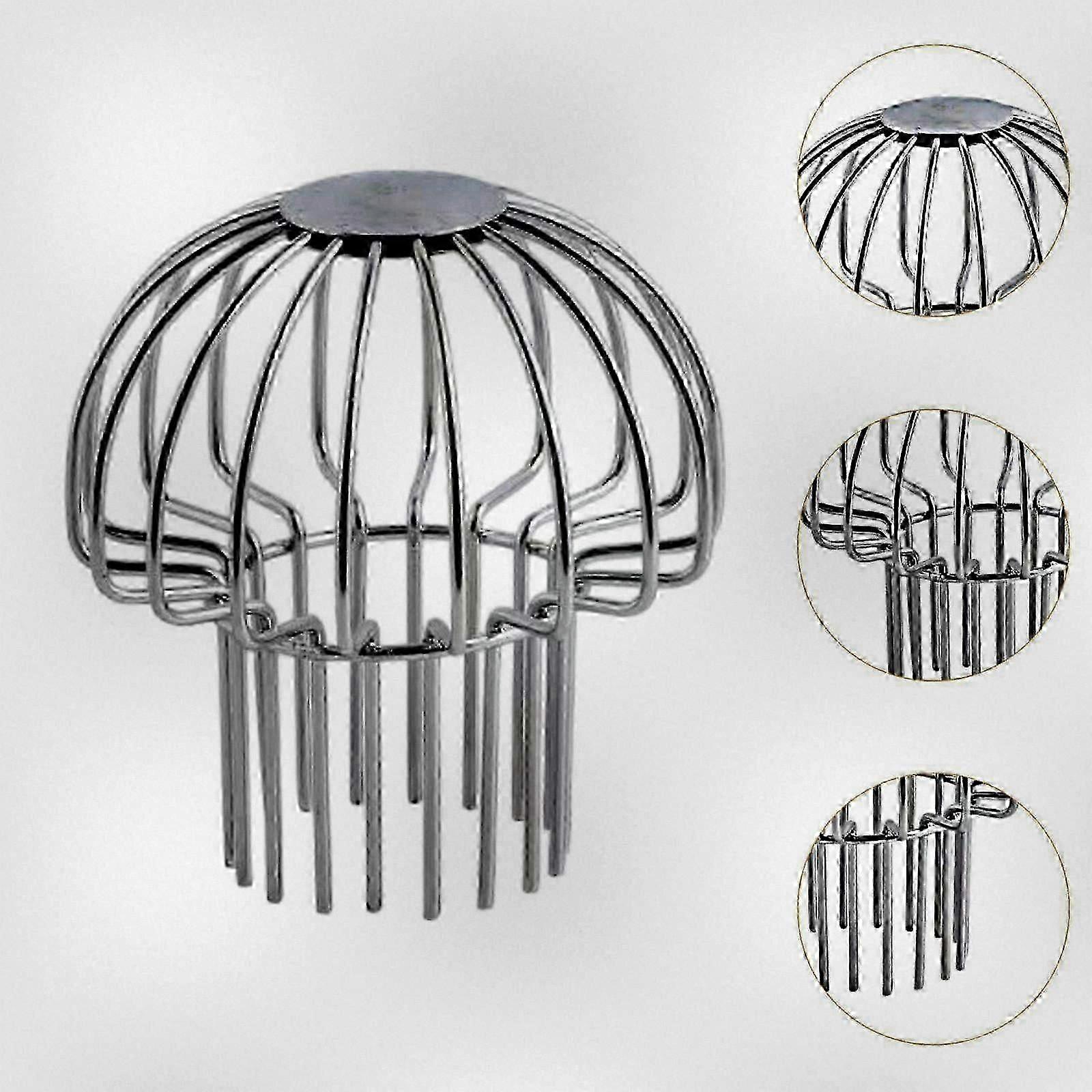 Rustproof Downspout Leaf Filter and Guard Strainer, Suitable for 40mm to 50mm Gutters