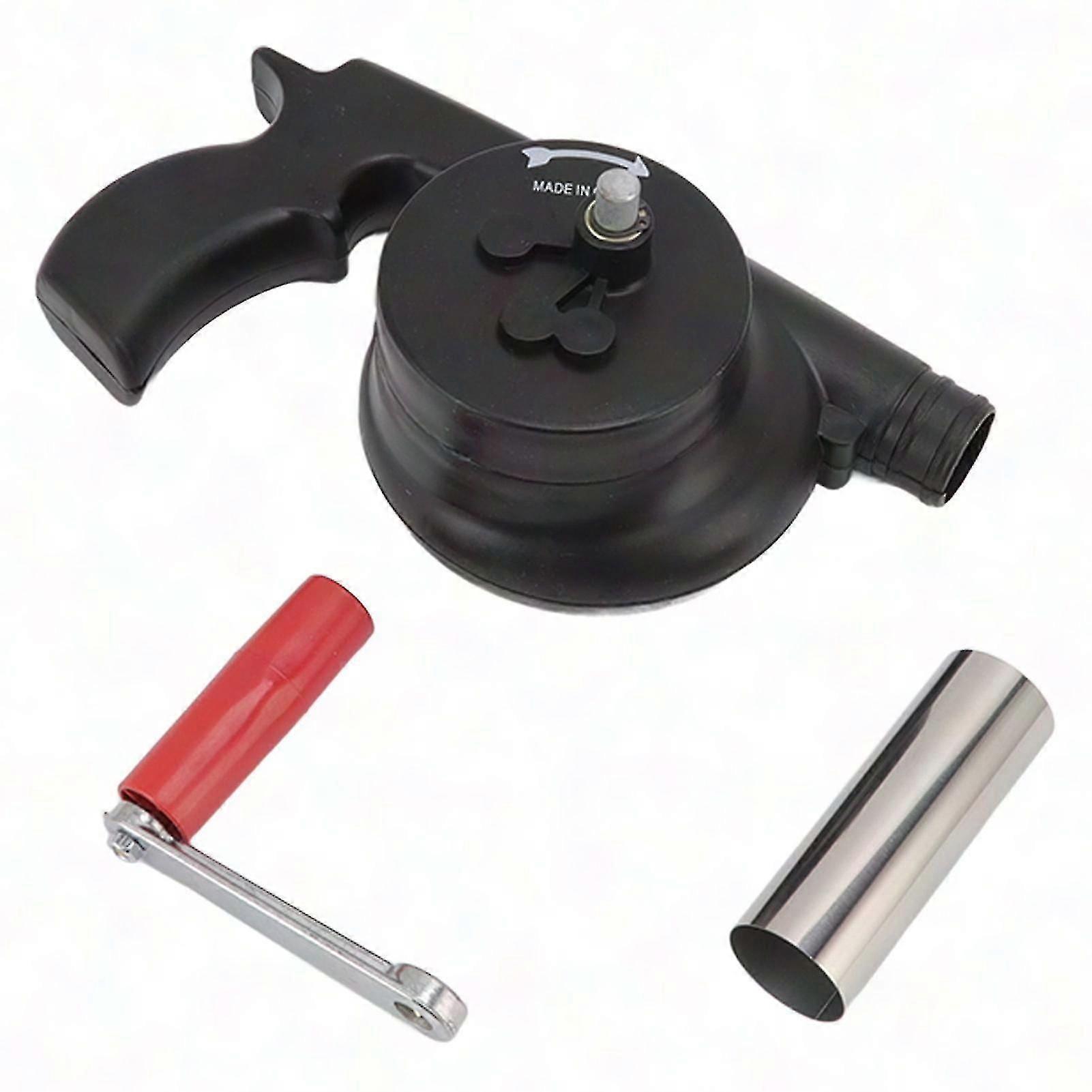 Portable Hand Crank Fire Blower for Outdoor Cooking