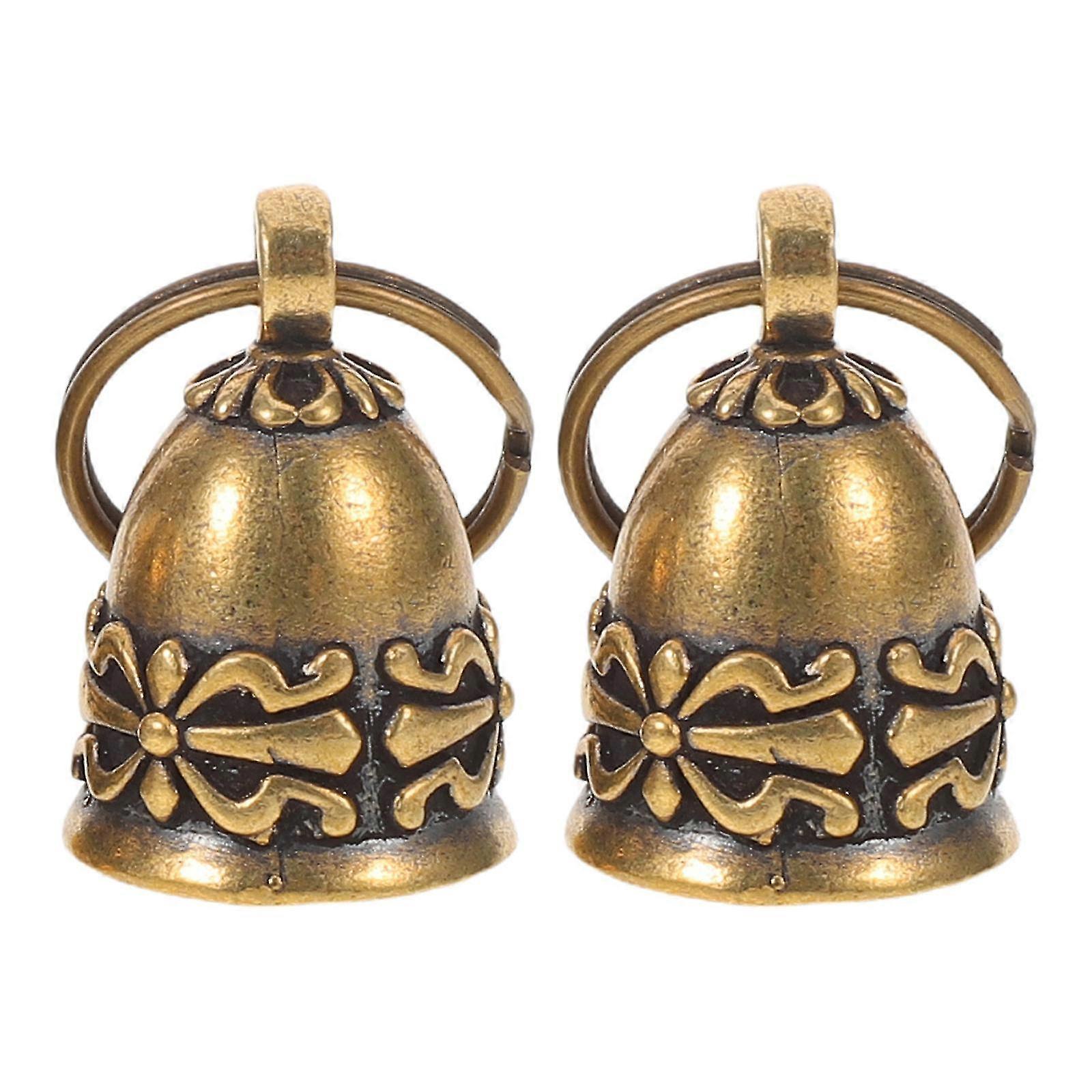 Solid Brass Bells Rustic Craft Set