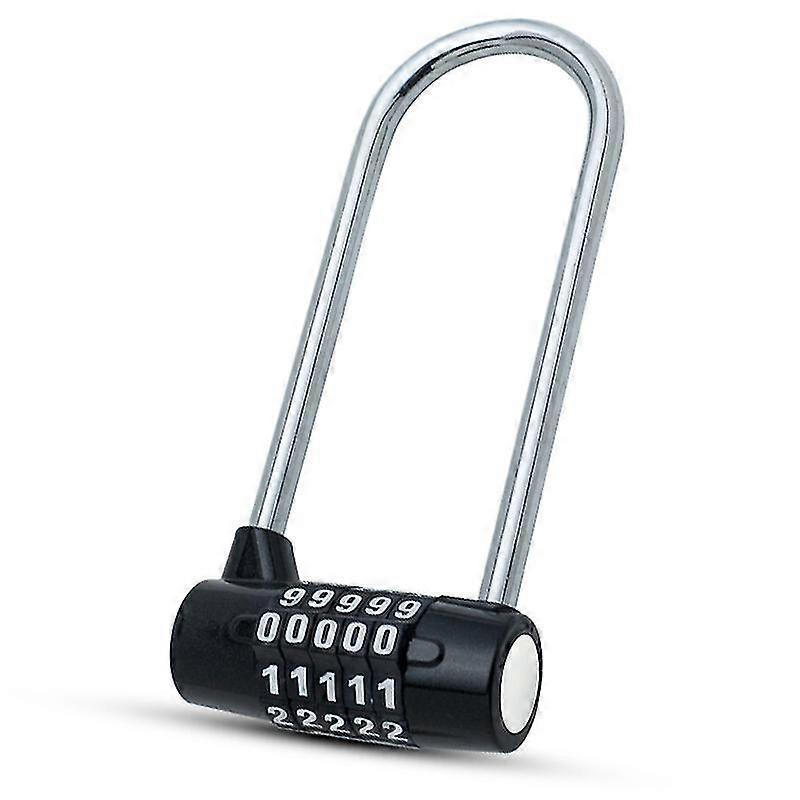 Weatherproof 5-Digit Resettable Padlock