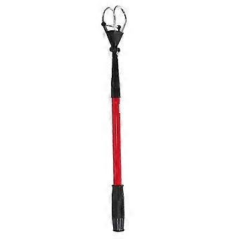 Practical, robust golf ball pick-up with extendable telescopic handle and scoop function.