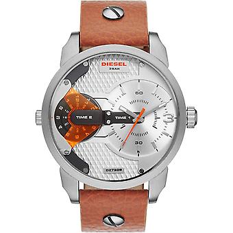 Diesel mini daddy Quartz Analog Man Watch with Cowskin Bracelet DZ7309