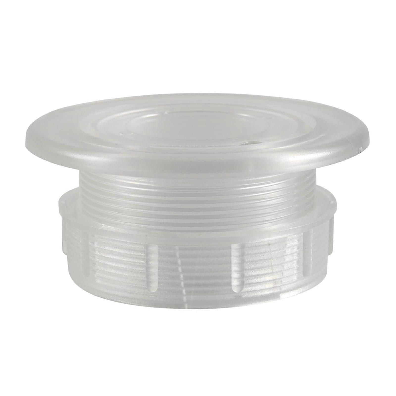 Outdoor Umbrella Ring Scratchproof Plug for Patio Table Hole Enhanced Stability White