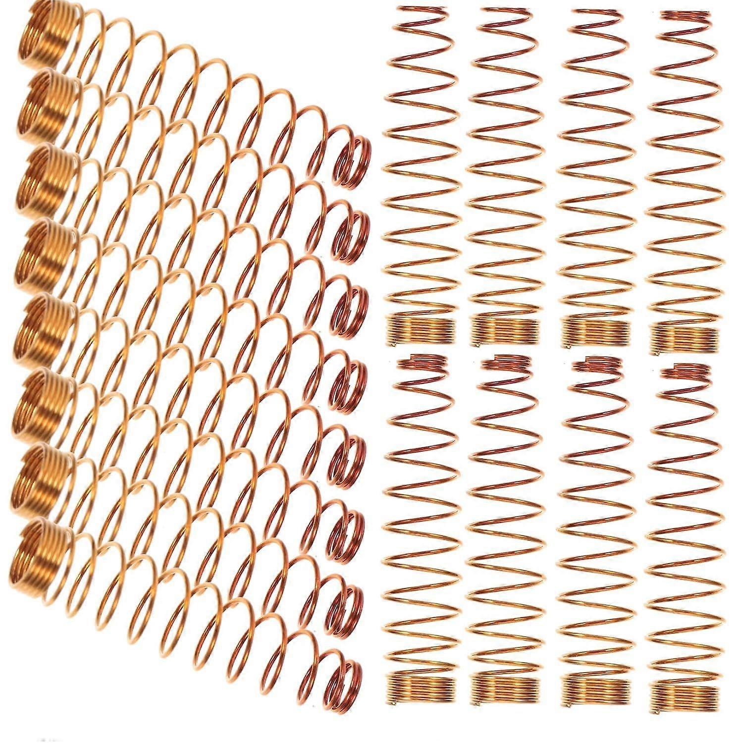 90 Piece Copper Compression Spring Set for Home Repairs and Crafting