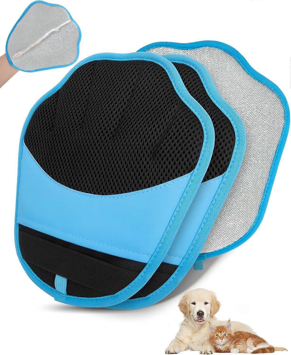 Reusable Electrostatic Pet Grooming Gloves