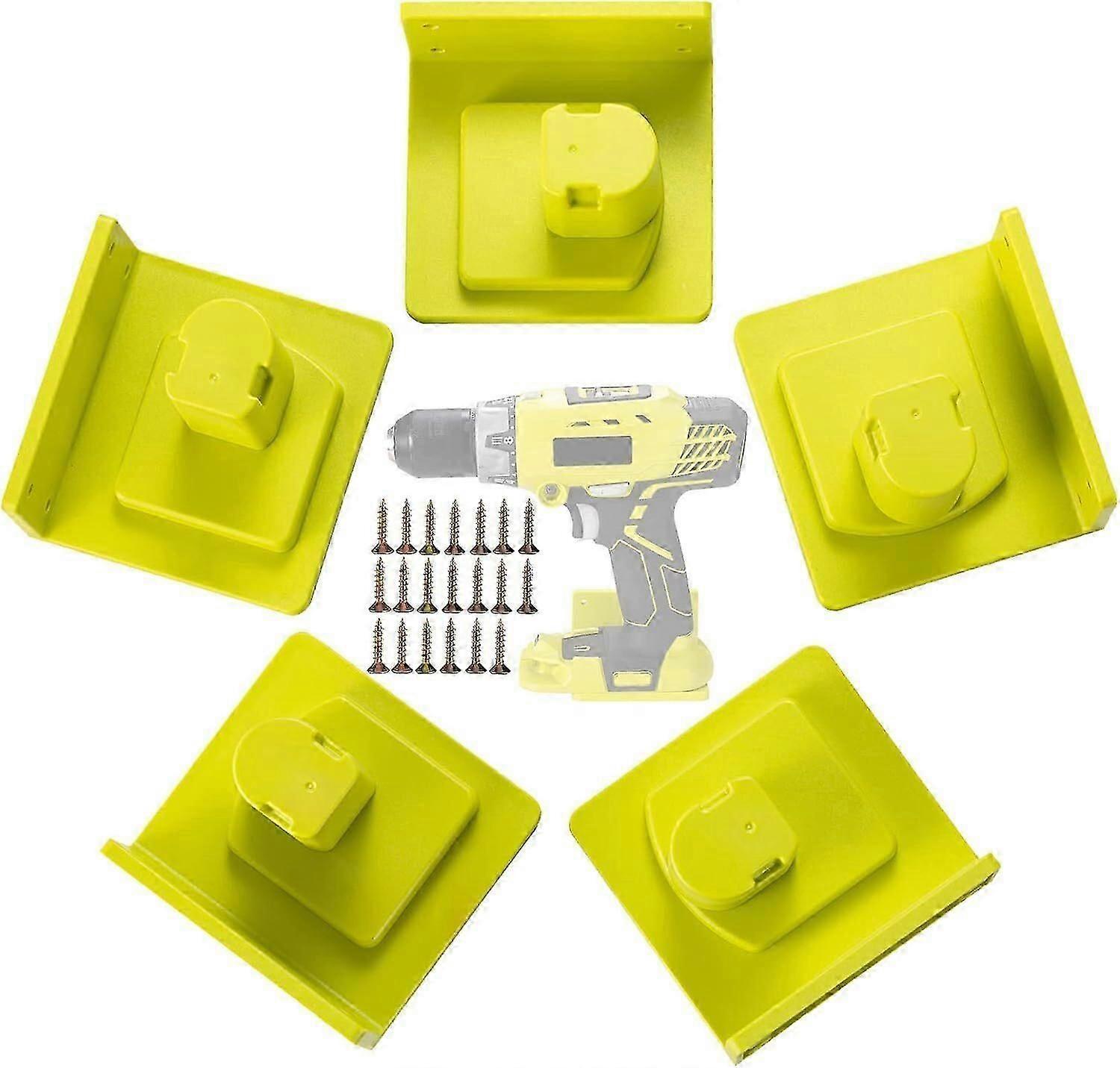 5x Ryobi 18V Tool Docking Mount