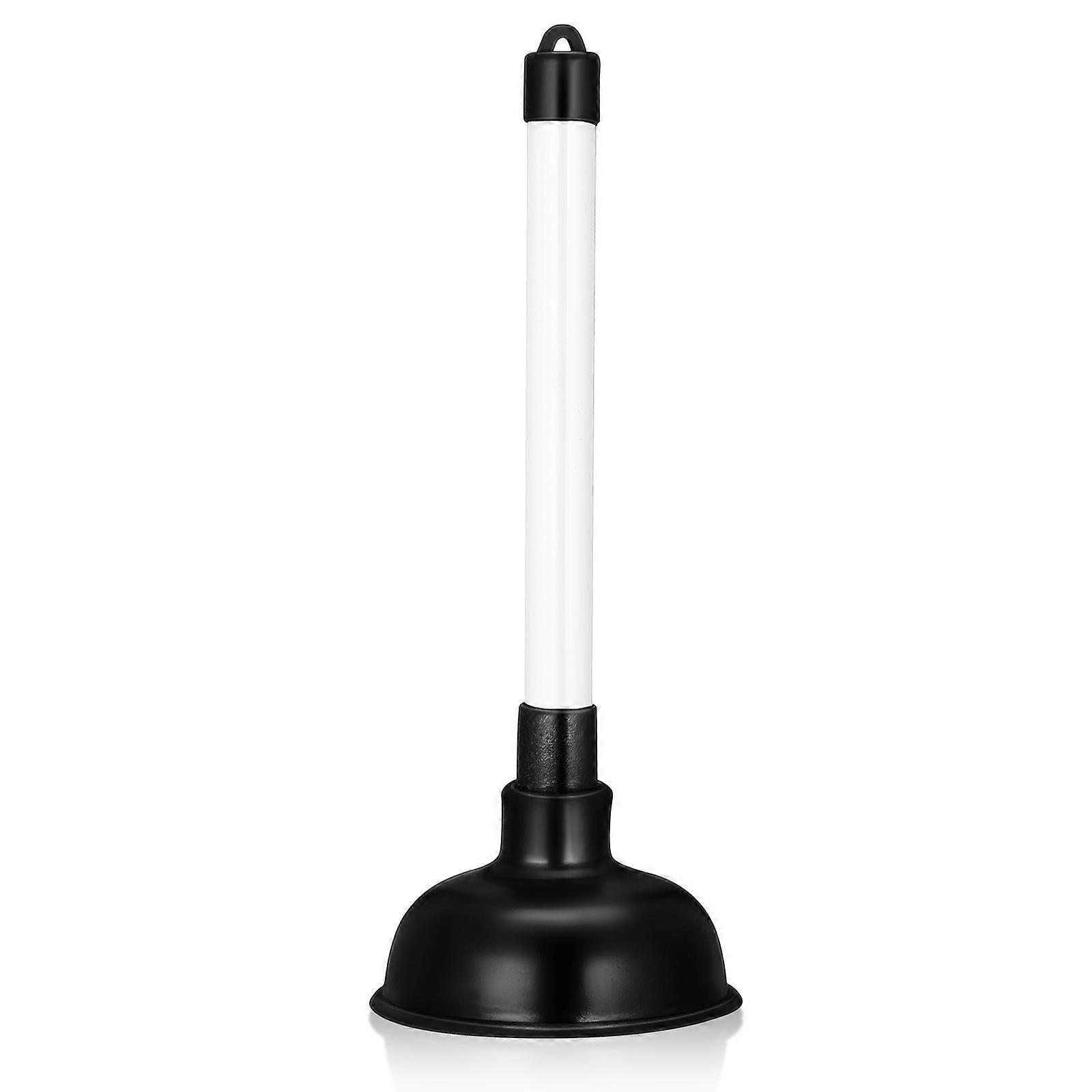 Long-Handle Rubber Drain Plunger