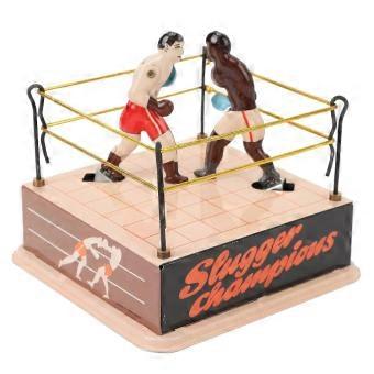 Iron Wind Up Boxing Collectible Toy
