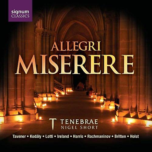 Tenebrae <br>nigel Short - Allegri - Miserere [CD]