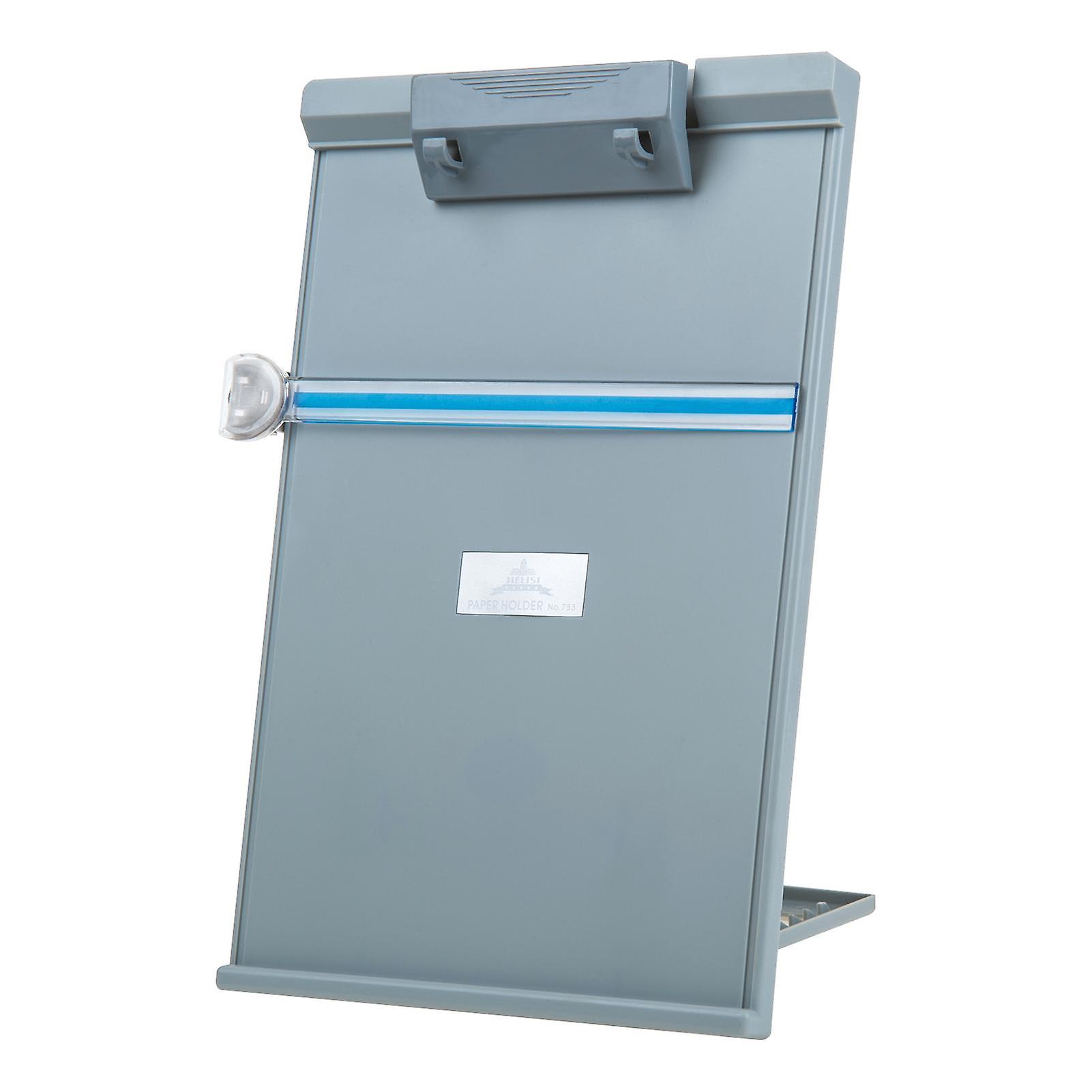 JIELISI A4 Reading Holder Desktop Document Holder With Adjustable Clip