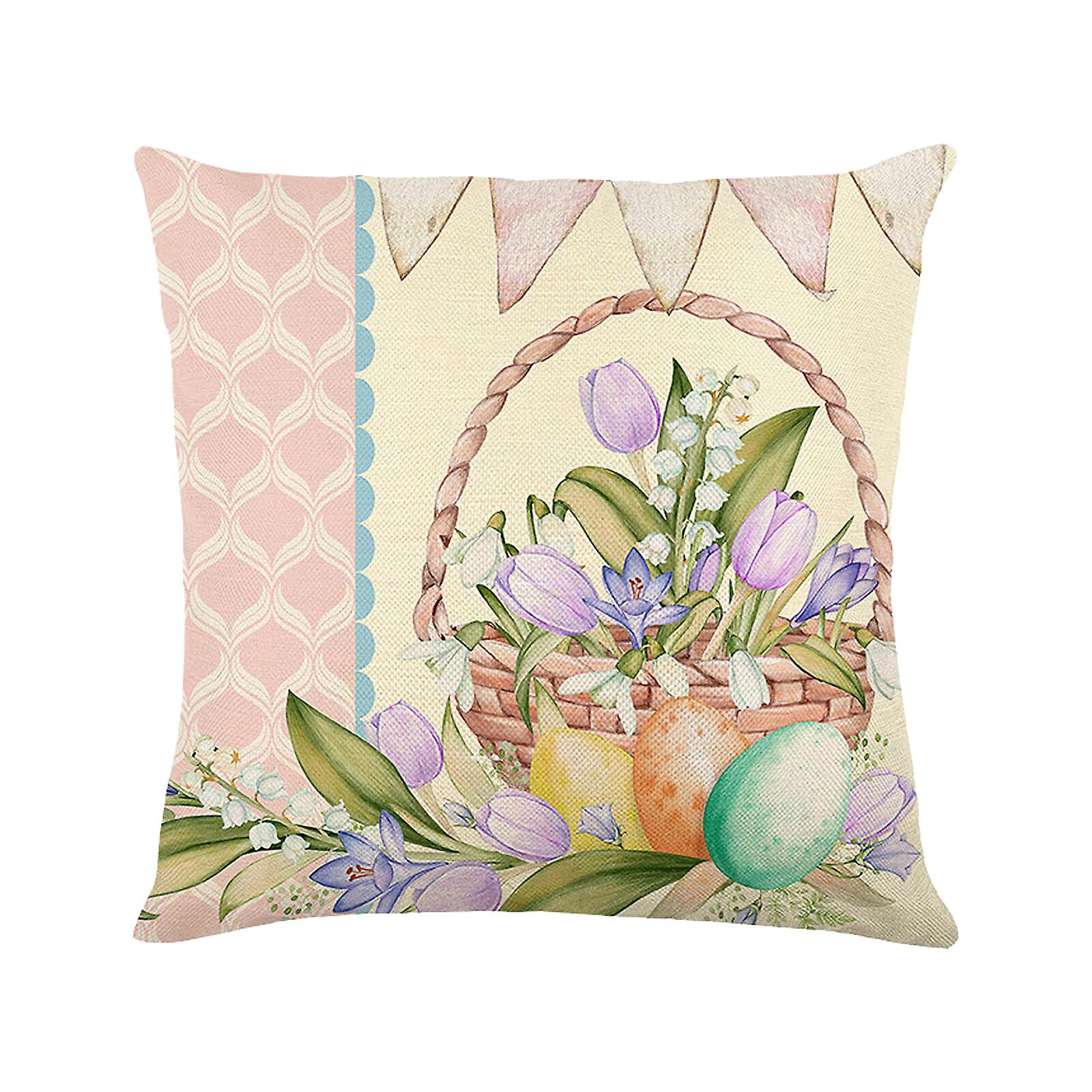 2023 New,Colorlife Happy Easter Pillow Covers