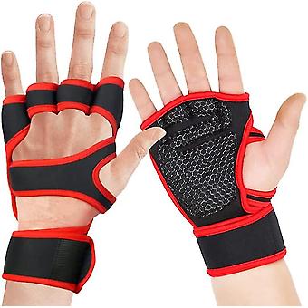 Gewichtheben Handschuhe Gym Fitness Workout Handschuhe, eingebaute  Handgelenksttze fr Workout bung Training Fitness und Bodybuilding fr  Mnner & Frauen | Fruugo AT