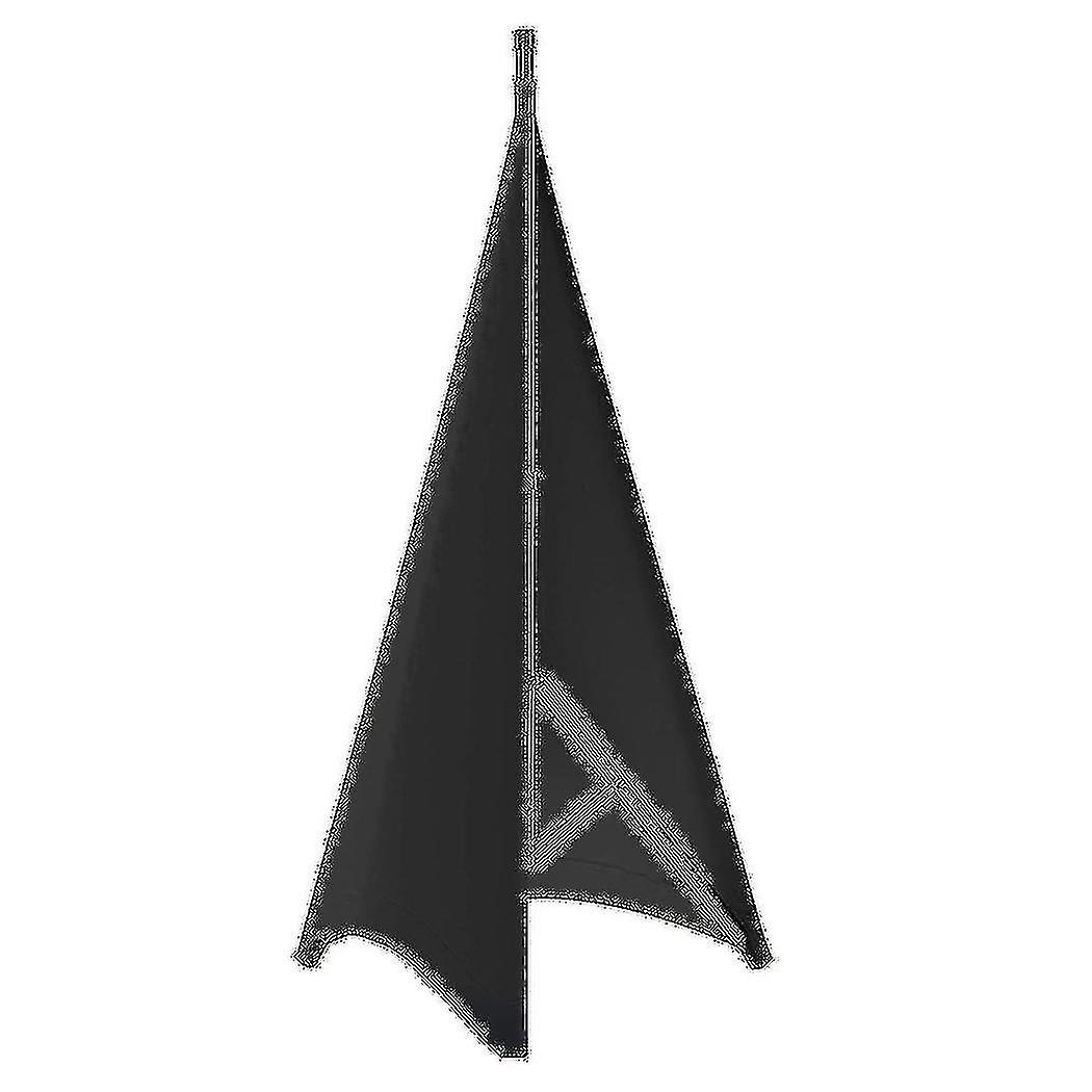 Universal Dj Light Speaker Stand Skirt Tripod Scrim Cover With Stretchable Polyester Material, 1 Pc