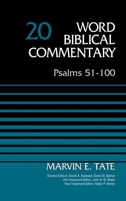 Psalms 51100 Volume 20 by Marvin Tate Hardback Book