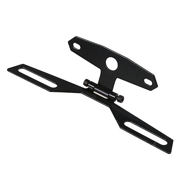 Motorcycle license plate holder, taillight fixed folding license plate holder lamp holder universal