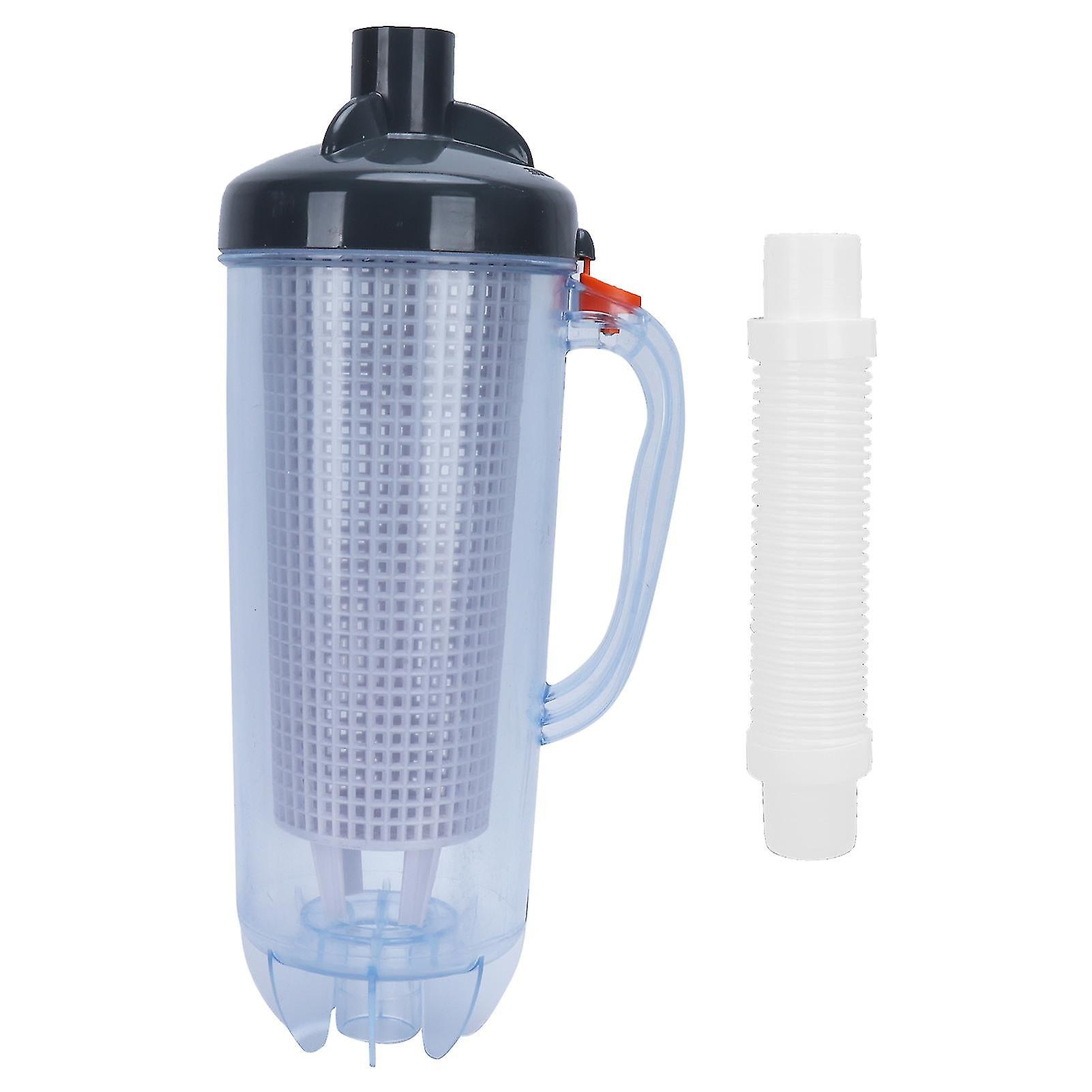 Inline Leaf Canister With Basket Automatic Vacuum Suction Cleaner For Swimming Pool