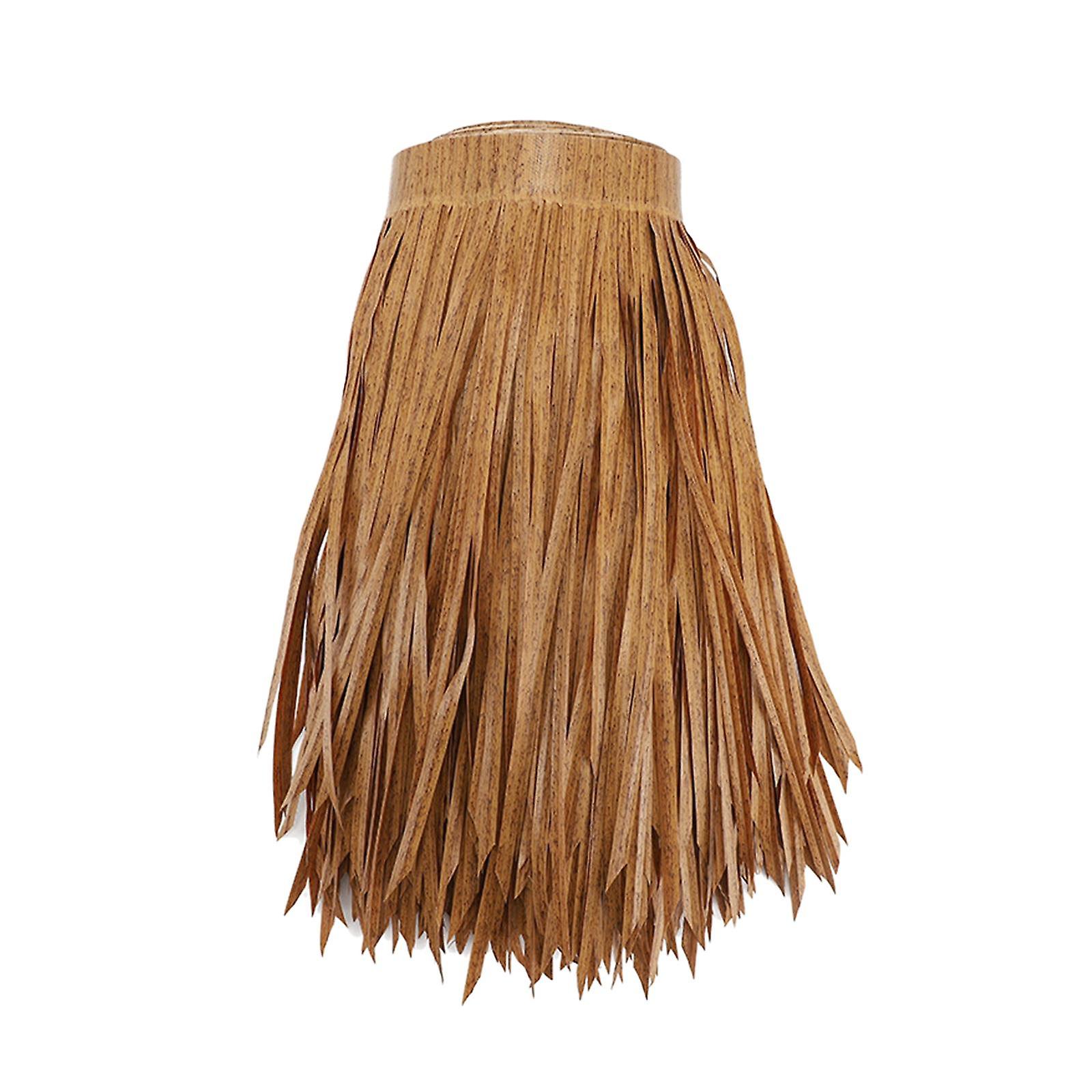 Strohdach Reet Simulation Durable Panel Palm Reet Rolle für Gartenterrasse A