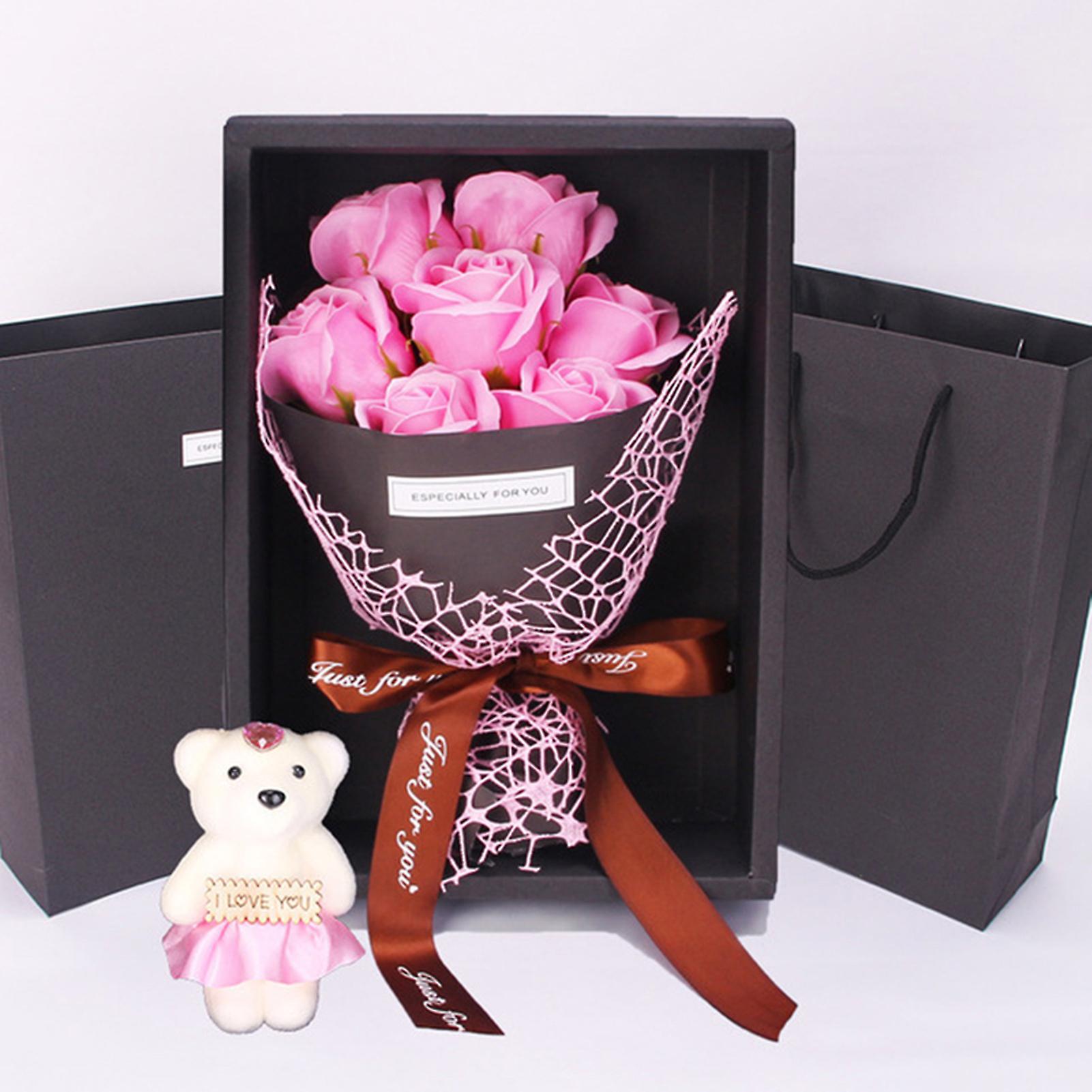 Fragrant Soap Roses Bouquet Long Lasting Floral Scented Flower