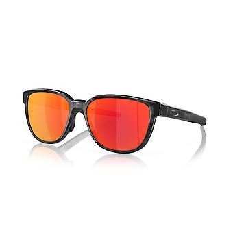 Oakley Actuator Sonnenbrille Ruby Polarisierte Gläser Schwarz Schildpatt Gestell Sport