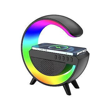 ワイヤレススピーカー RGBライティング RGBライトマイク付きポータブル