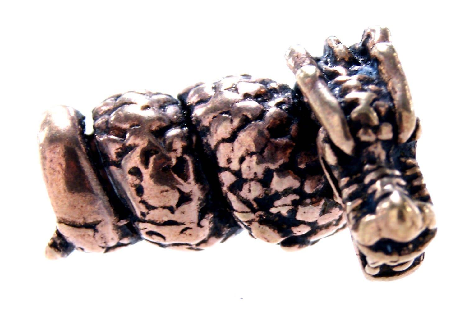 Beard Bead Dragon 5 mm - Bronze