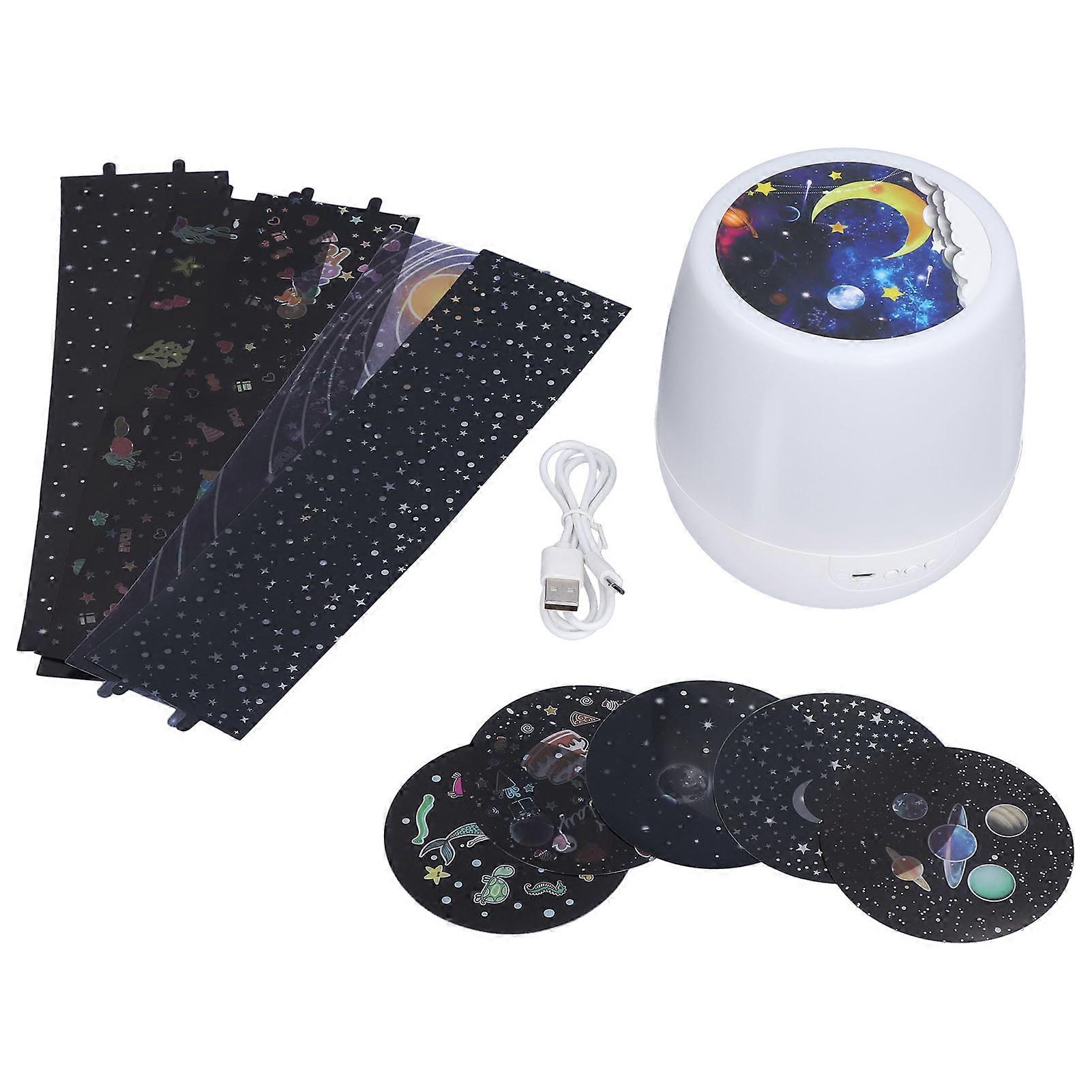 10-Pattern Starry Sky Projector for Romantic and Party Decor