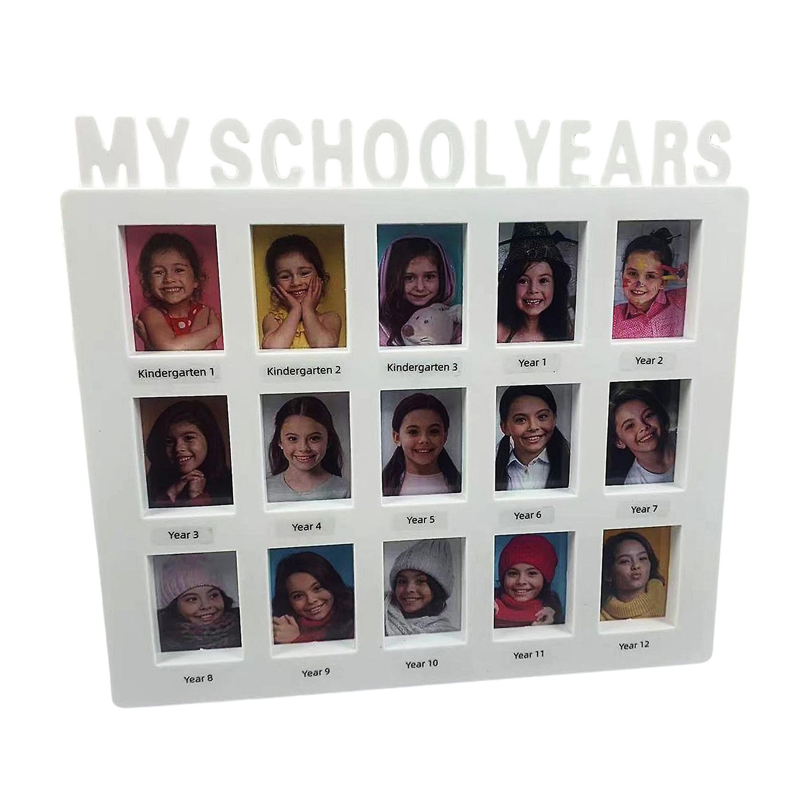 School Years Picture Frame Student Keepsake Picture Frame for Teens Students