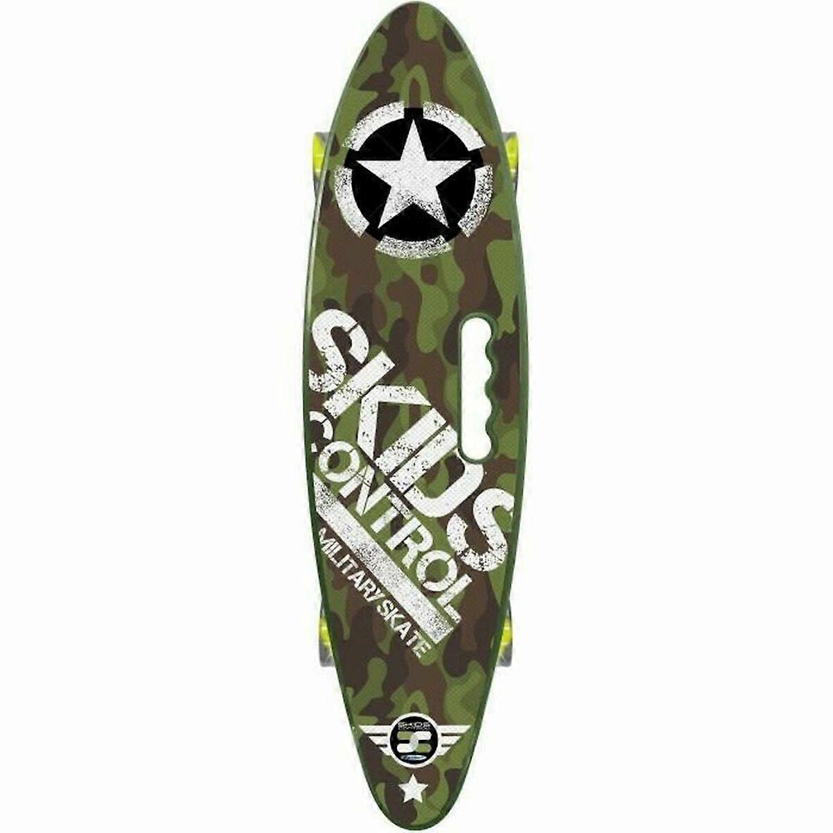 Skateboard Stamp Military